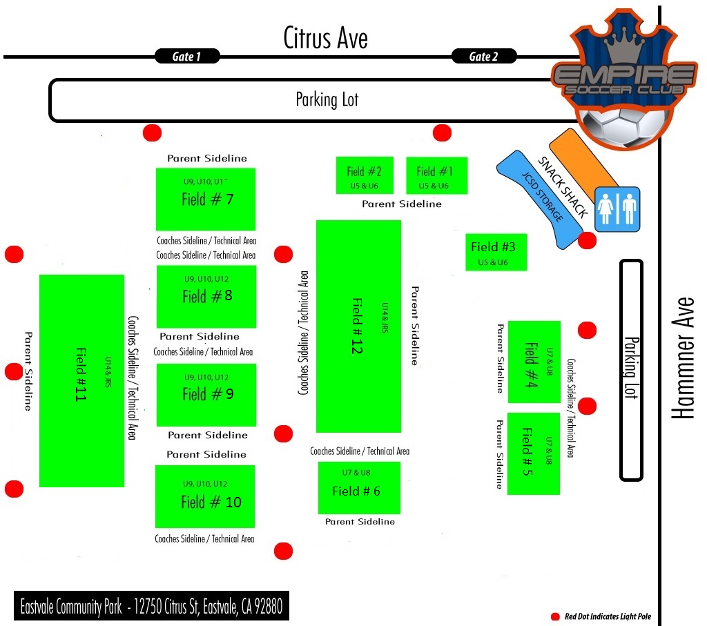 Game Schedule Empire Soccer Club Eastvale, California